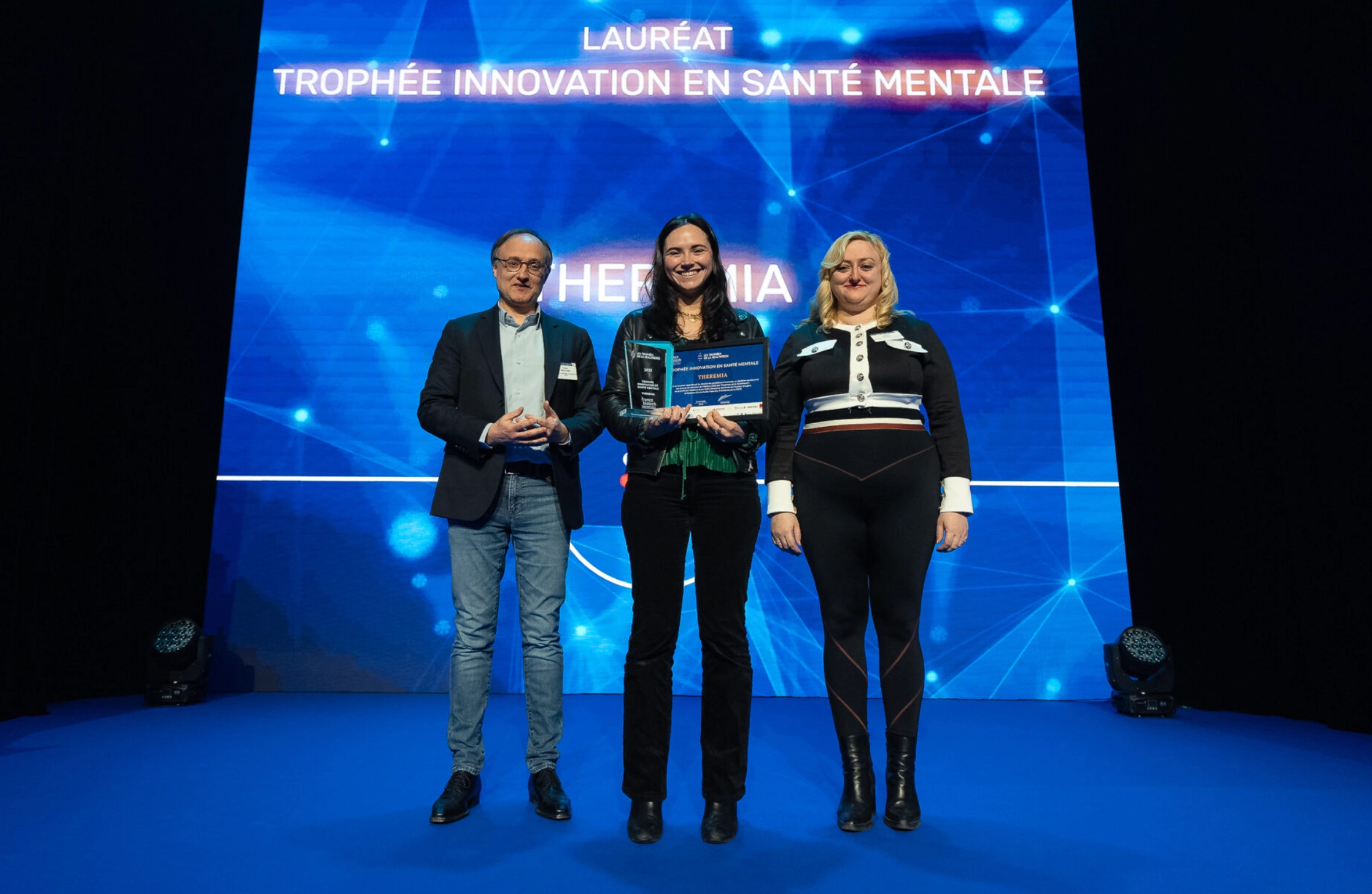Theremia Wins the Innovation and Mental Health Trophy 